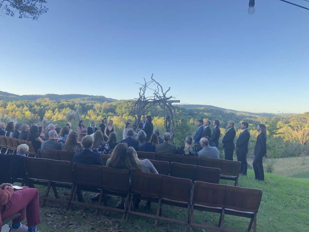 Real Weddings at Flat Rock Farm: A Celebration of Love and Style The Knoll 3 Flat Rock Farm Weddings