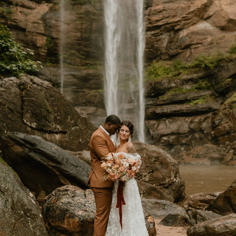 toccoa falls waterfall weddings flat rock farm