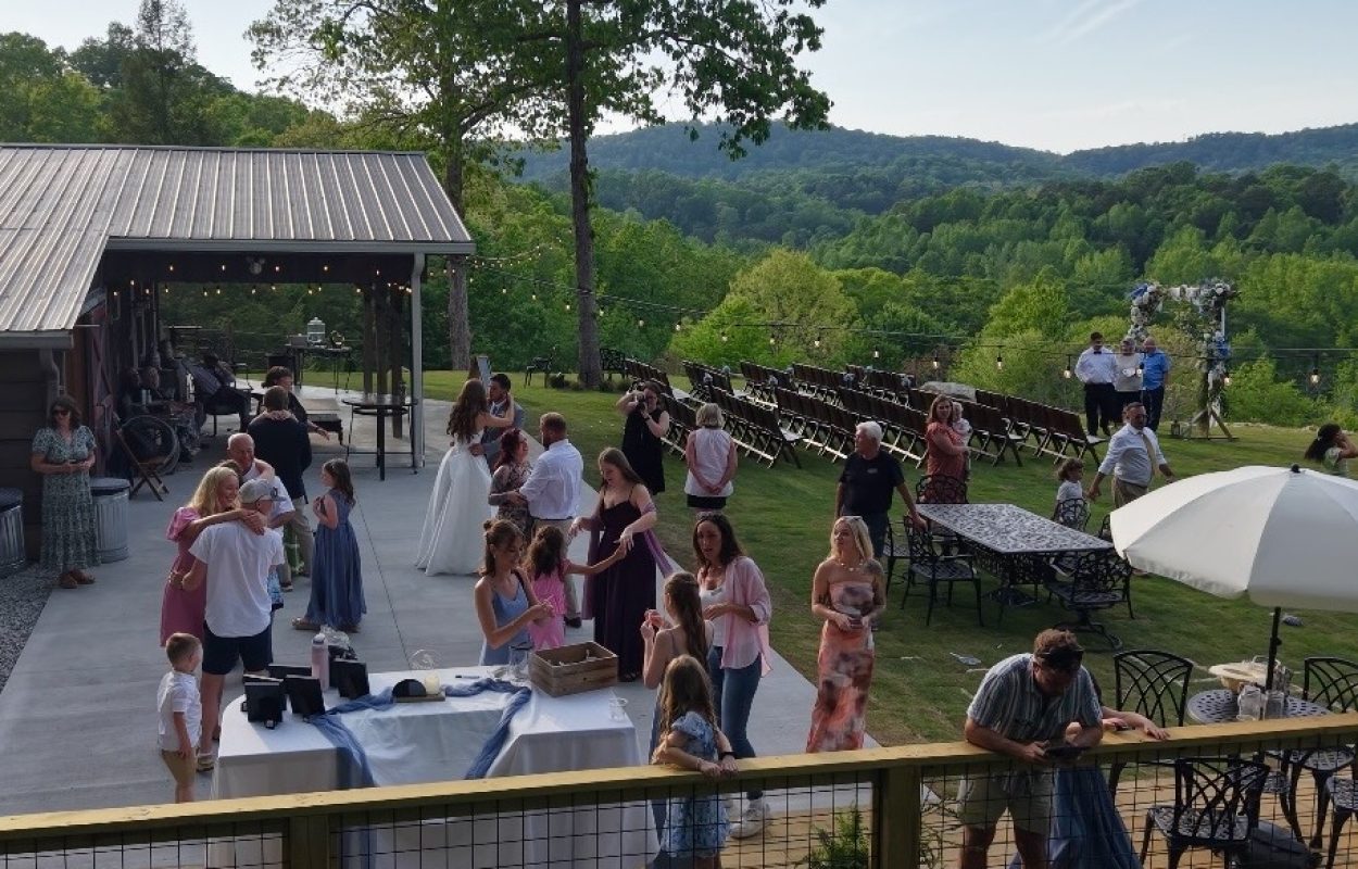 flat rock farm toccoa falls georgia wedding reception